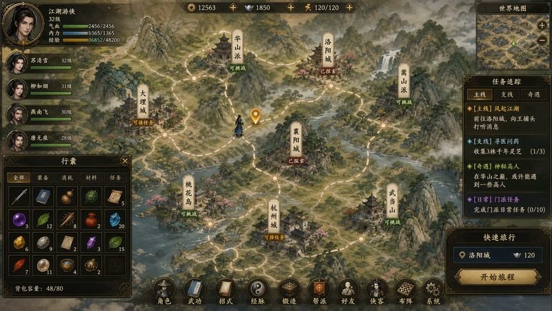 金庸群侠传5爱与死仙狐MOD六周年 场景演出 预览图 8